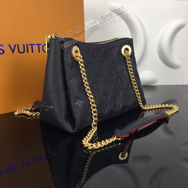 LV包 lv女包 Surene BB手袋 同色Monogram印花 金色鏈式手柄 LV新款鏈條包 LV肩背包  ydh3433